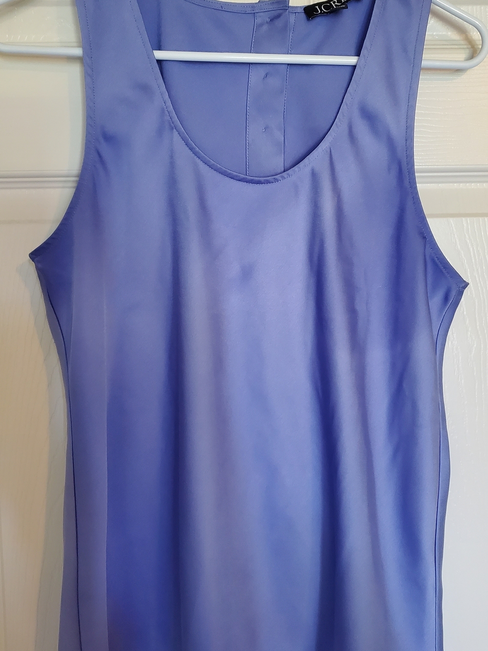 J. Crew Lavender Scoop-Neck Dress Top Tank